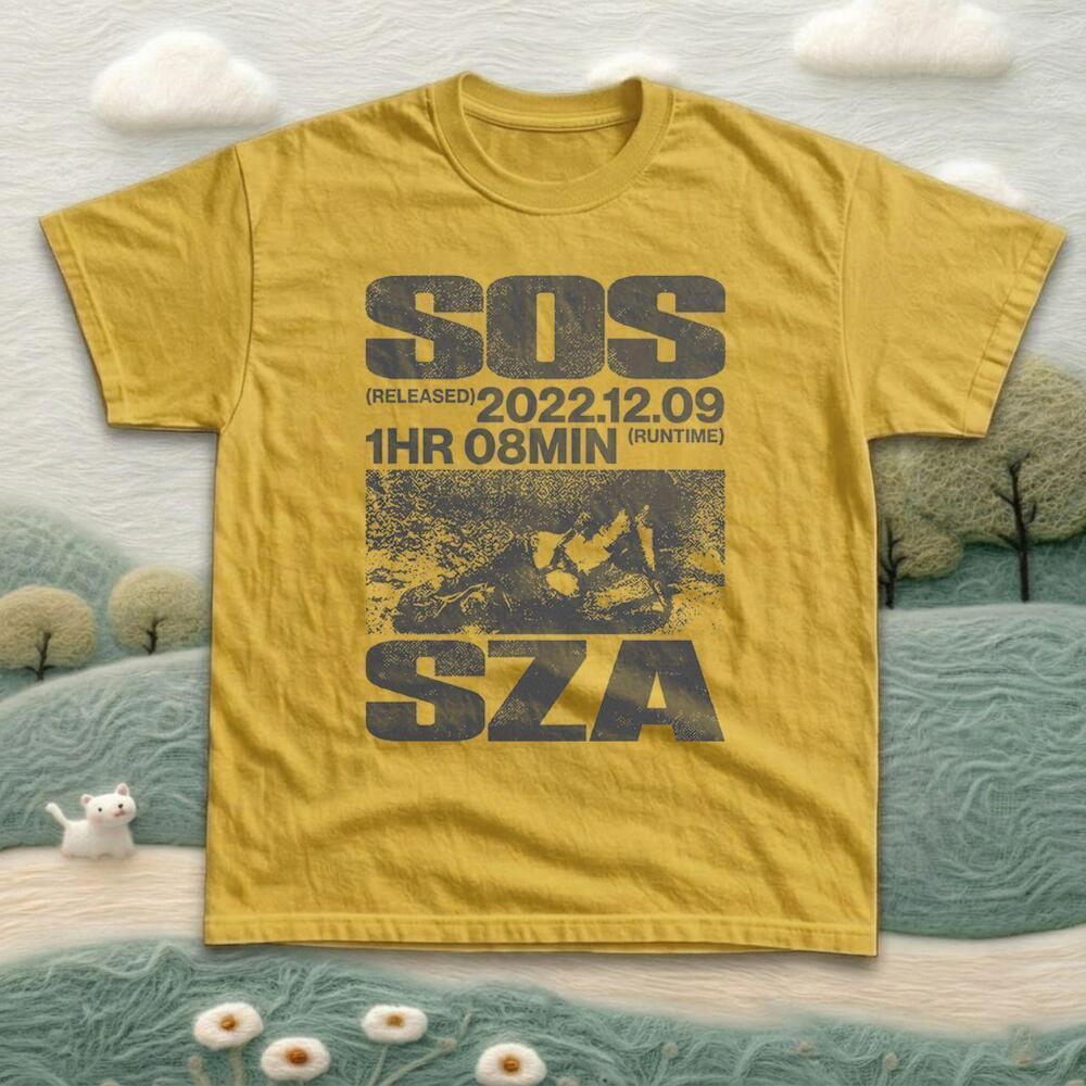 Sos Yellow Graphic Tee
